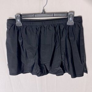 5/$25 Krista Black Bikini Bottoms Swim Skirt M